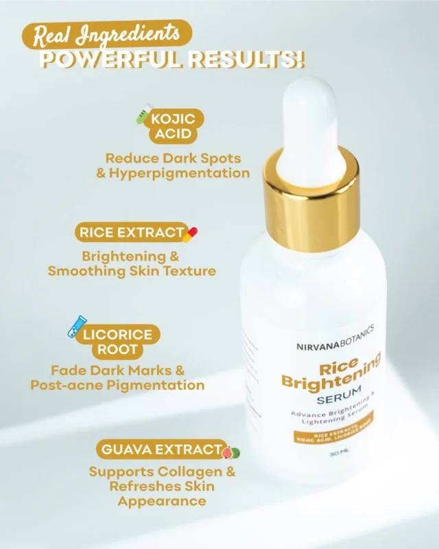 Rice Brightening Serum for Skin