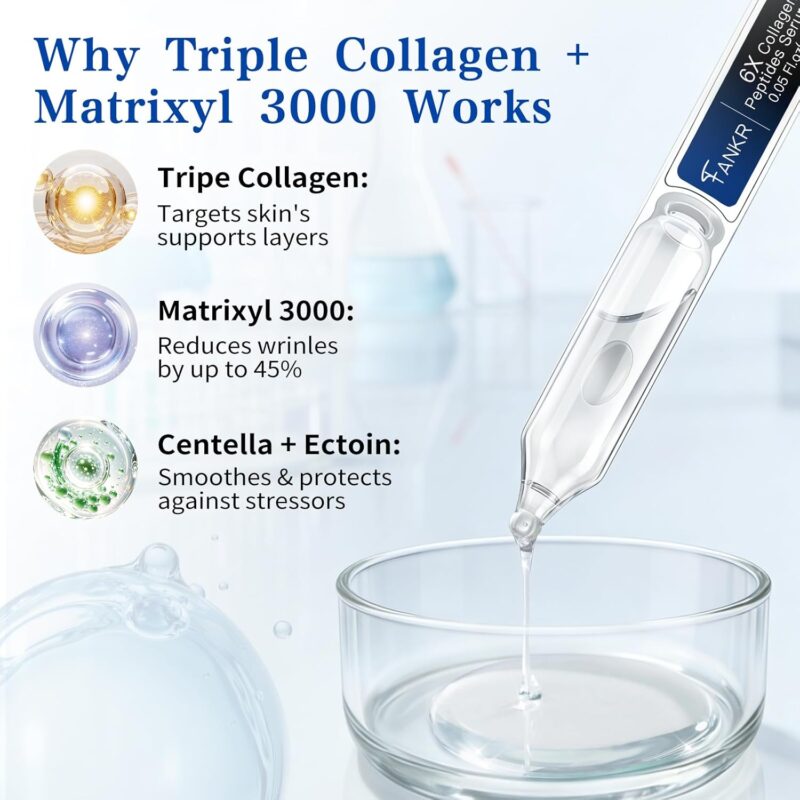 Best 6X Collagen Peptides Serum