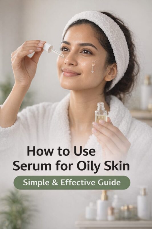 How to Use Serum for Oily Skin
