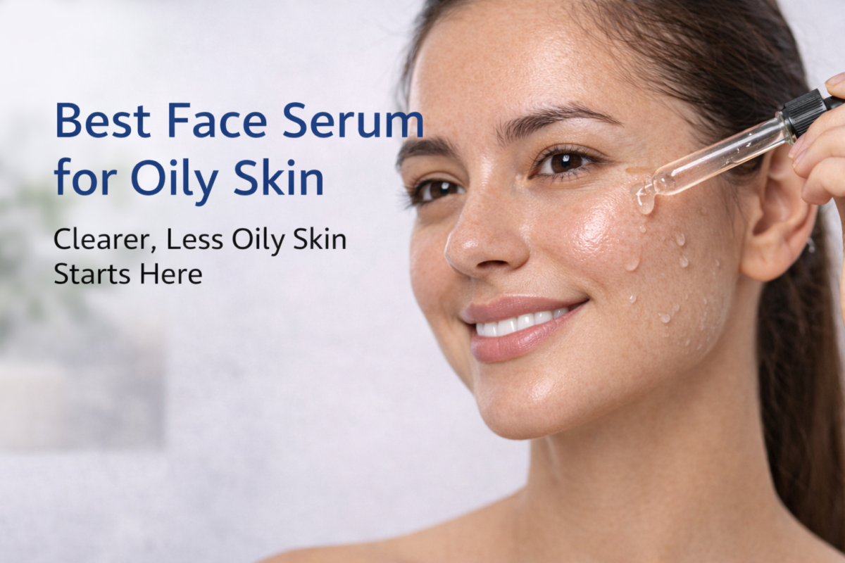 best face serum for oily skin skincare routine with lightweight serum