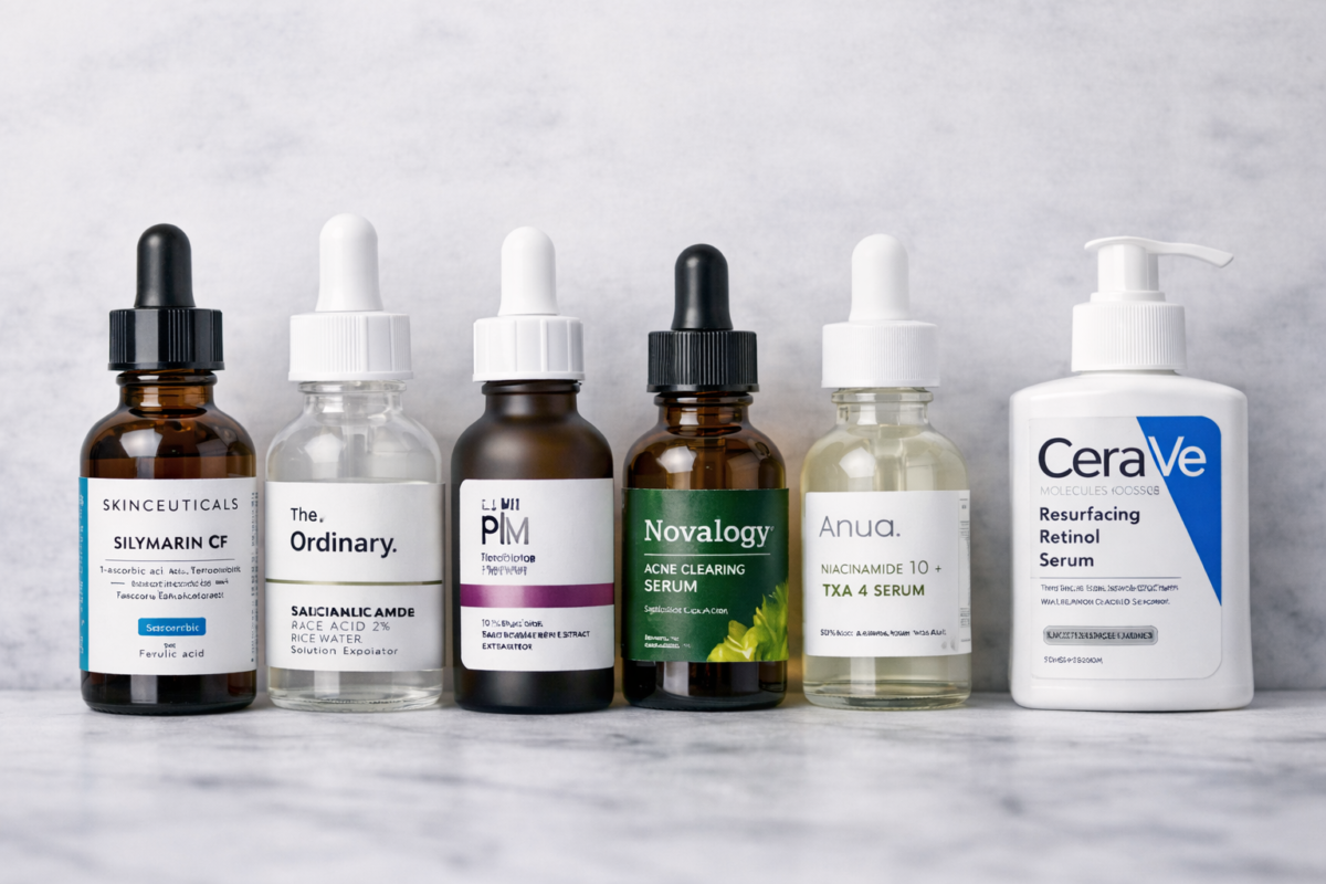 top recommended best face serum for oily skin dermatologist approved serums