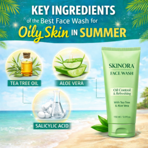 Best Face Wash for Oily Skin Summer