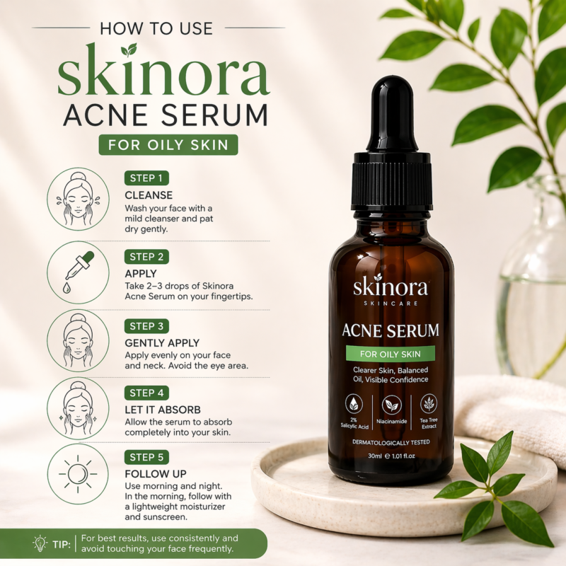 Skinora Acne Serum for Oily Skin