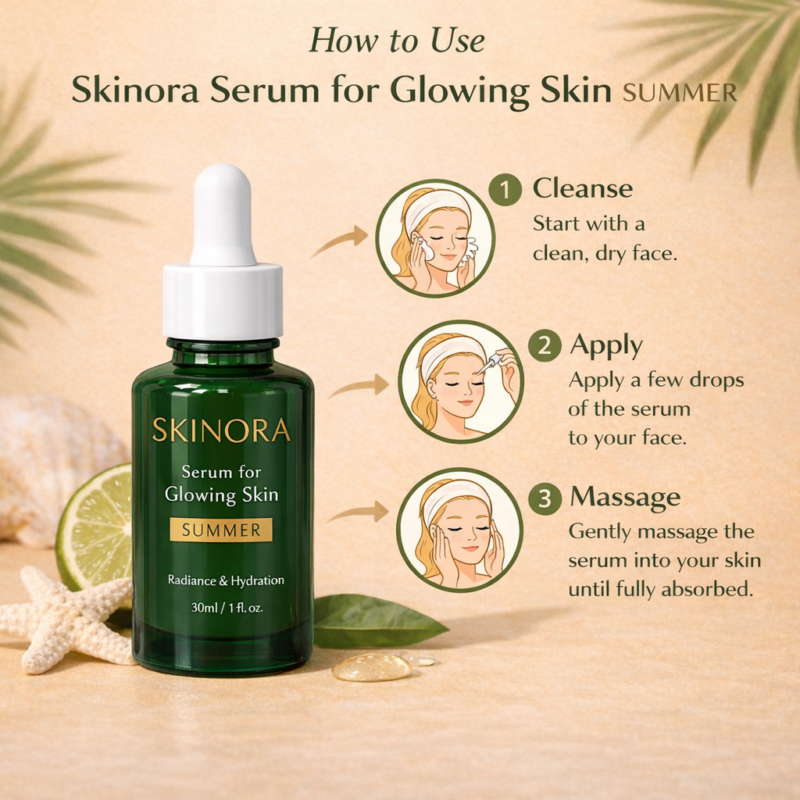 Skinora Serum for Glowing Skin Summer