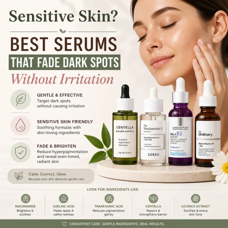 Best Face Serums for Dark Spots and Sensitive Skin