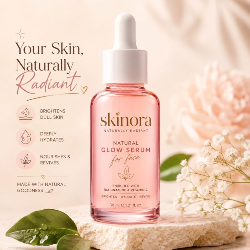 Skinora Natural Glow Serum for Face