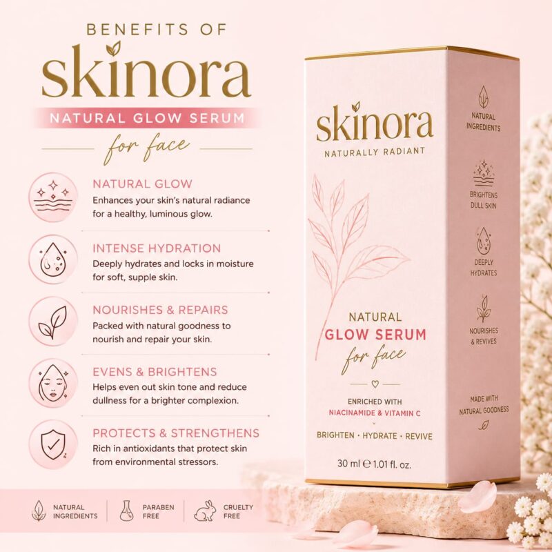 Skinora Natural Glow Serum for Face