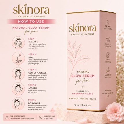 Skinora Natural Glow Serum for Face