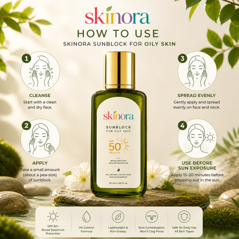 Skinora Sunblock for Oily Skin