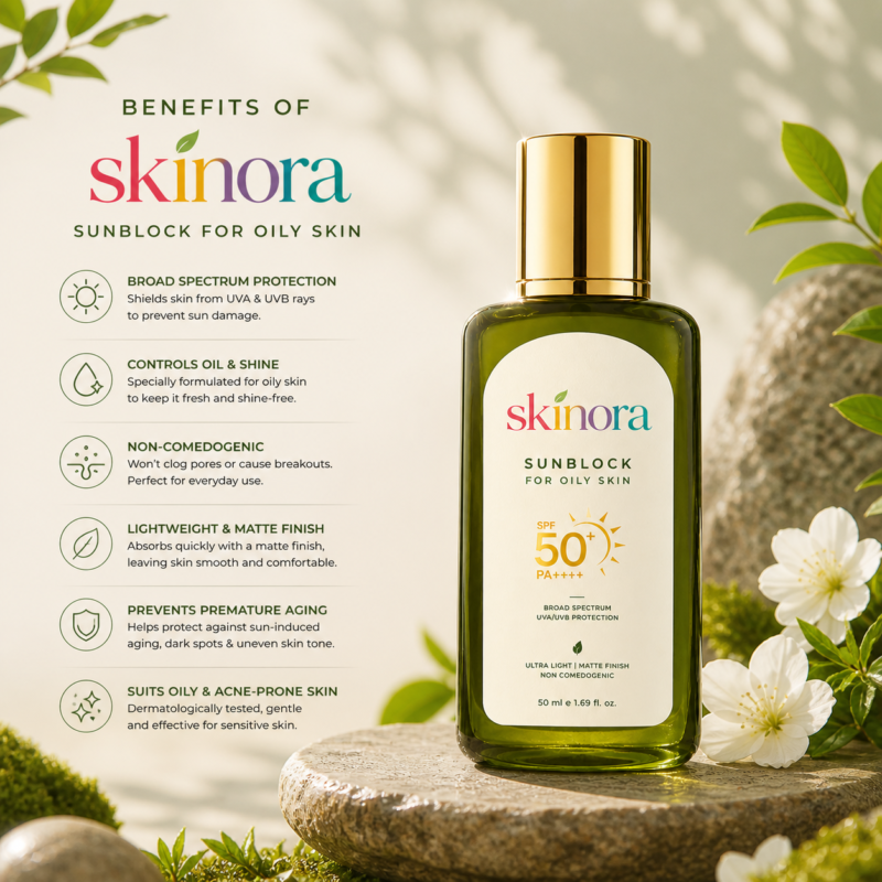 Skinora Sunblock for Oily Skin