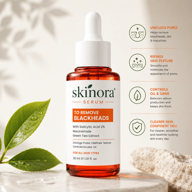Skinora Serum to Remove Blackheads