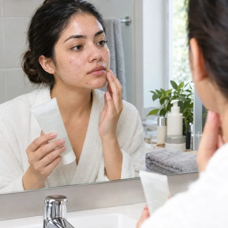 Salicylic acid face wash for oily acne-prone skin